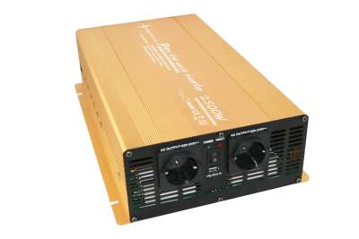 Solartronics Spannungswandler FS2000D 24V 2000/4000W & Offgridtec Y-Stecker Set – Für Solaranlagen, Camping, Offgrid