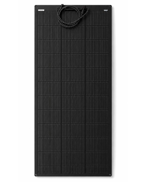 Solarmodul 150 Watt Mono 18V flexibel All-Black Solarpanel Solarzelle 1355x590×3