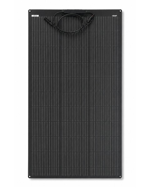 Solarmodul 130 Watt Mono 18V flexibel All-Black Solarpanel Solarzelle 1180x585x3