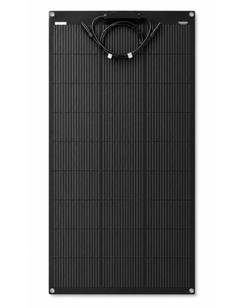 Solarmodul 120 Watt Mono 18V flexibel All-Black Solarpanel Solarzelle 1145x590x3
